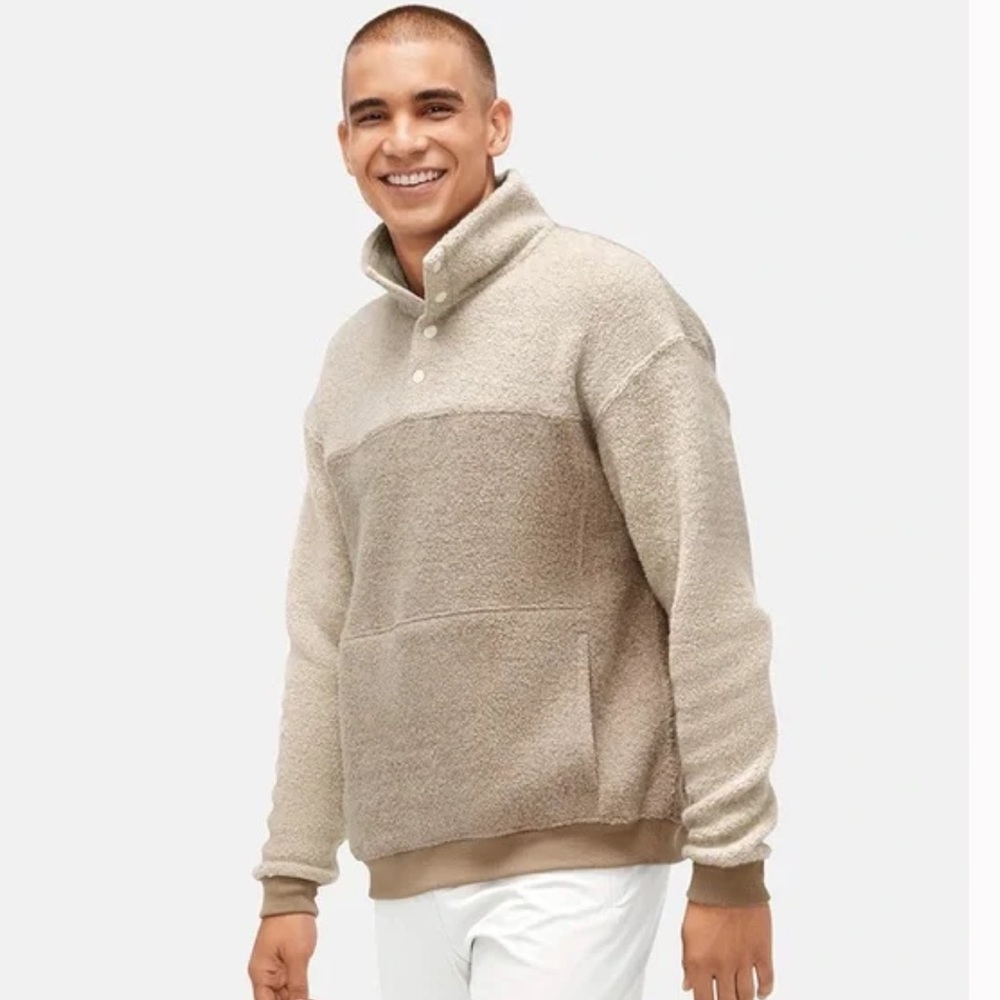 Outdoor Voices MegaFleece Snap Up Pullover - Picture 3 of 3